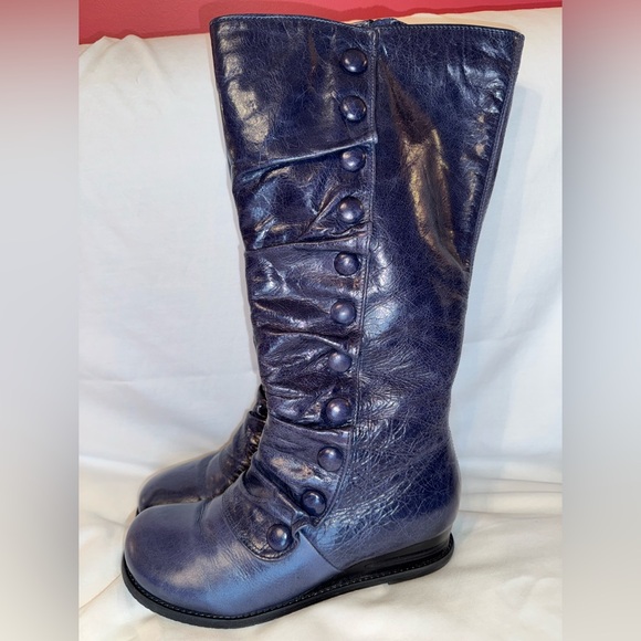 Miz Mooz Bobbie Midnight Blue Wide Calf Boot • size 8.5 US - Picture 11 of 15